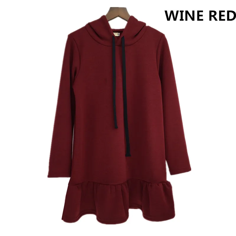 Новое поступление 2024 модное зимнее женское платье с длинным рукавом теплое