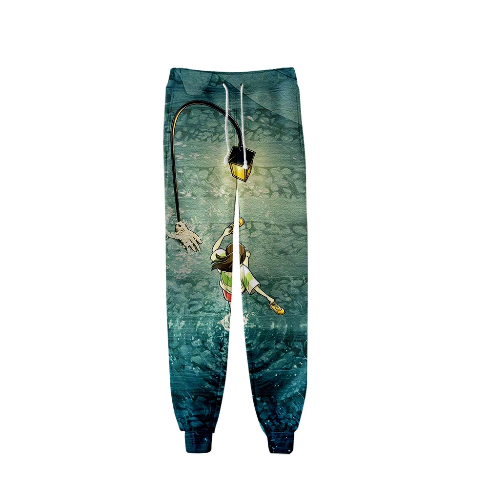 Spirited Away 3D Wrapped Pants Print 2019 Hot Sale Spring Women and Men warm comfatable Sweatpants Jogger K-pops plus | Женская одежда