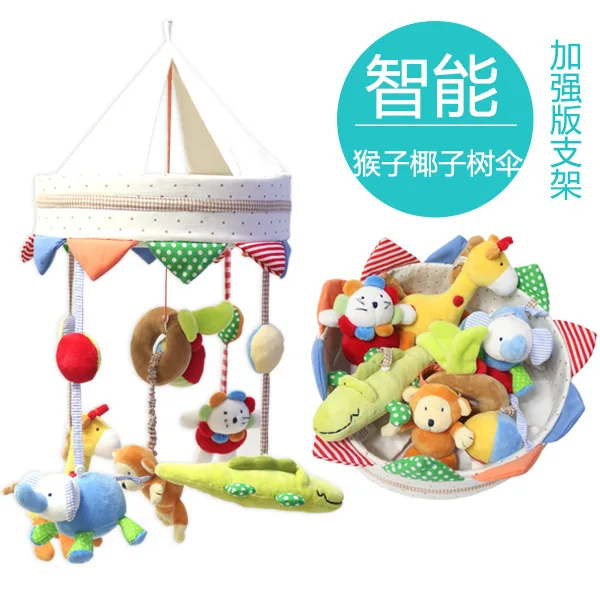 

2020 New Cotton Toys Baby Bed Rattle High Quality Baby Toy Educational Rattles Kids For Baby