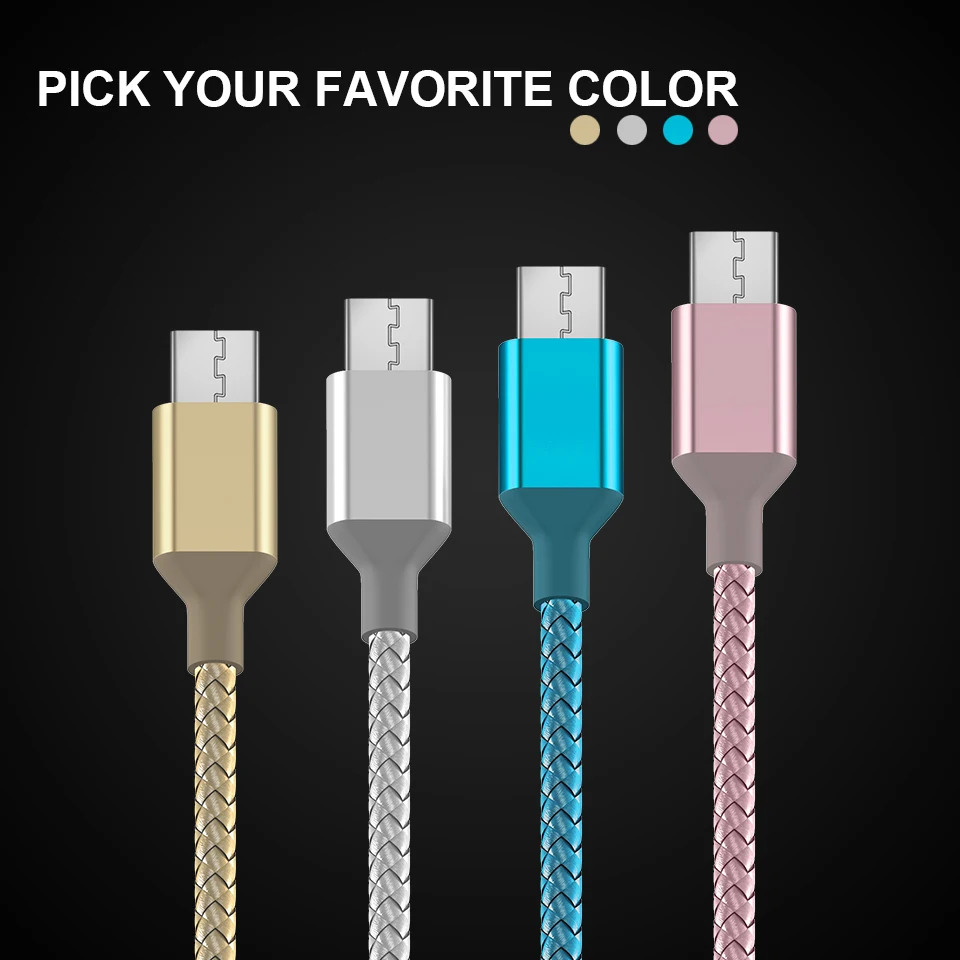 Кабель USB Type C 1 м 2 3 кабель для передачи данных Samsung S8 S9 Xiaomi Mi Mix 2S 8 Huawei P20 Pro Mate 20 Lite USBC