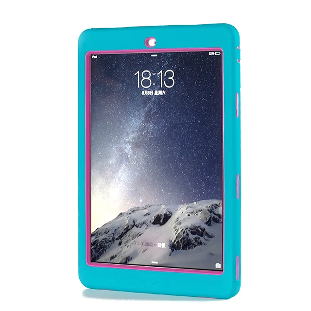 Противоударный силиконовый чехол для iPad Air 1/iPad 5 защитный детей прочный резиновый
