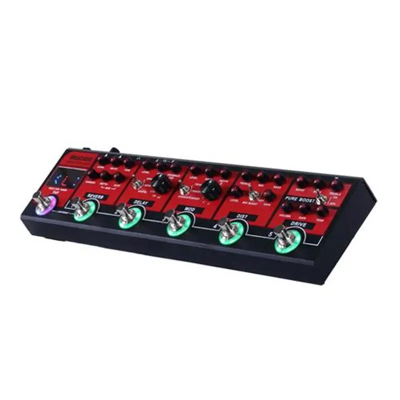 Mooer красный грузовик многофункциональная педаль|Детали и аксессуары для гитар| |