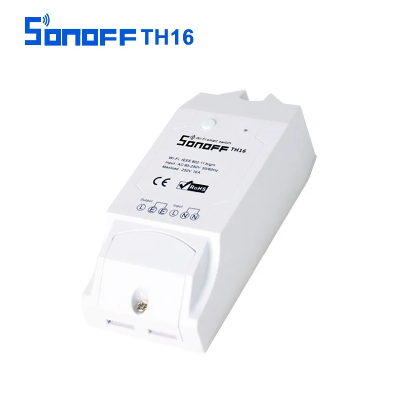 Sonoff умный дом TH10/TH16 переключатель тестовый датчик температуры и влажности Модуль