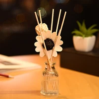 gift fresh air spa reed diffuser set hotel sun flower fragrance rattan ball office aromatherapy stick home bathroom decoration