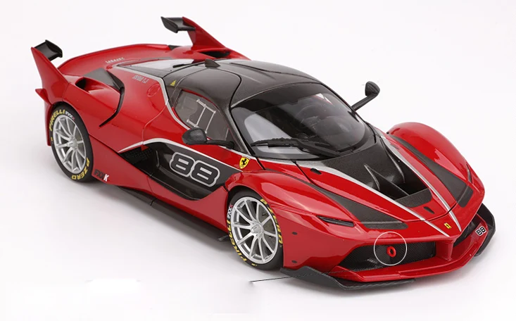 Bburago 1/18 Ferrari FXXK модель автомобиля имитация литья под давлением украшения игрушки