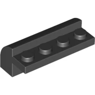 Элементы детали кирпича 6081 модифицированный 2x4x1 1/3 с изогнутым верхом