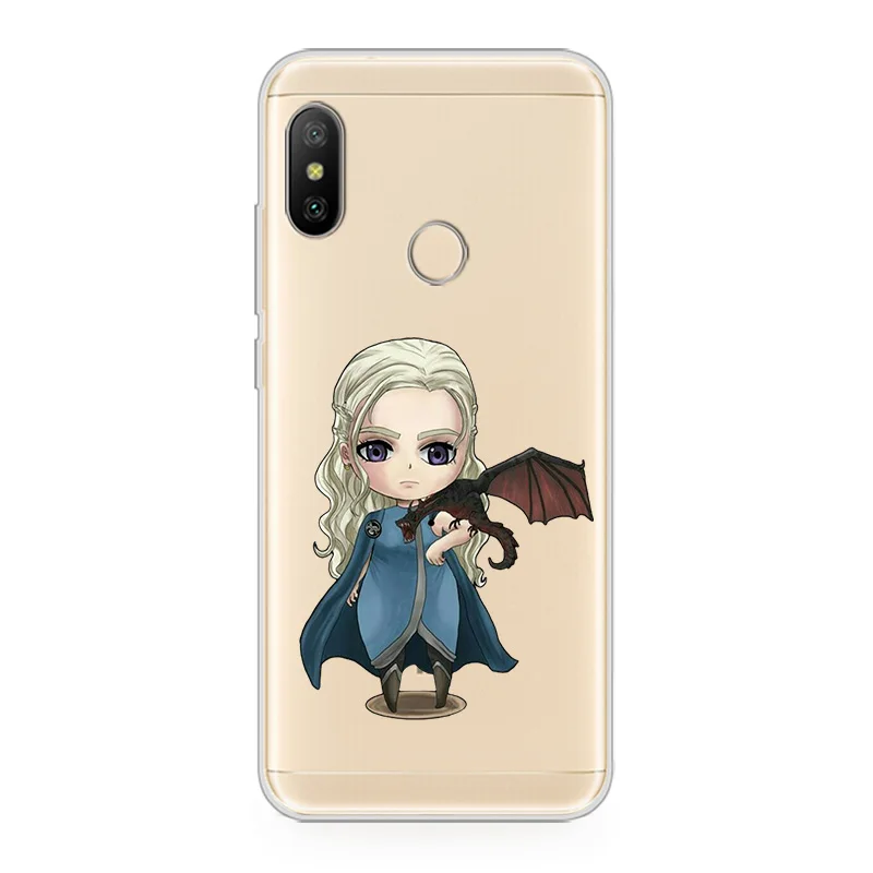 ciciber Phone Case for Xiaomi Redmi Note 7 6 5 5A 4 4X 3 Pro Soft Back Cover S2 5Plus 6A 4A 3S Y1 Lite Game Thrones |