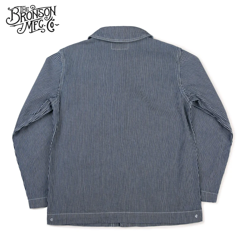 DUNGAREE USN прочтите описание! Джинсовая куртка в полоску из хлопка азиатского