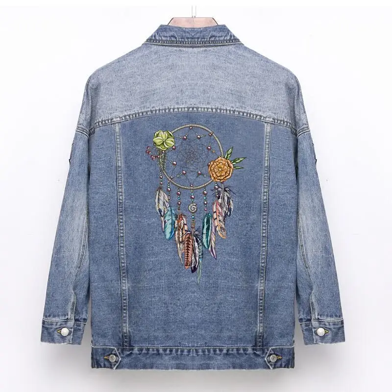 COSBILL железные нашивки для одежды красивые с перьями моющиеся женская футболка