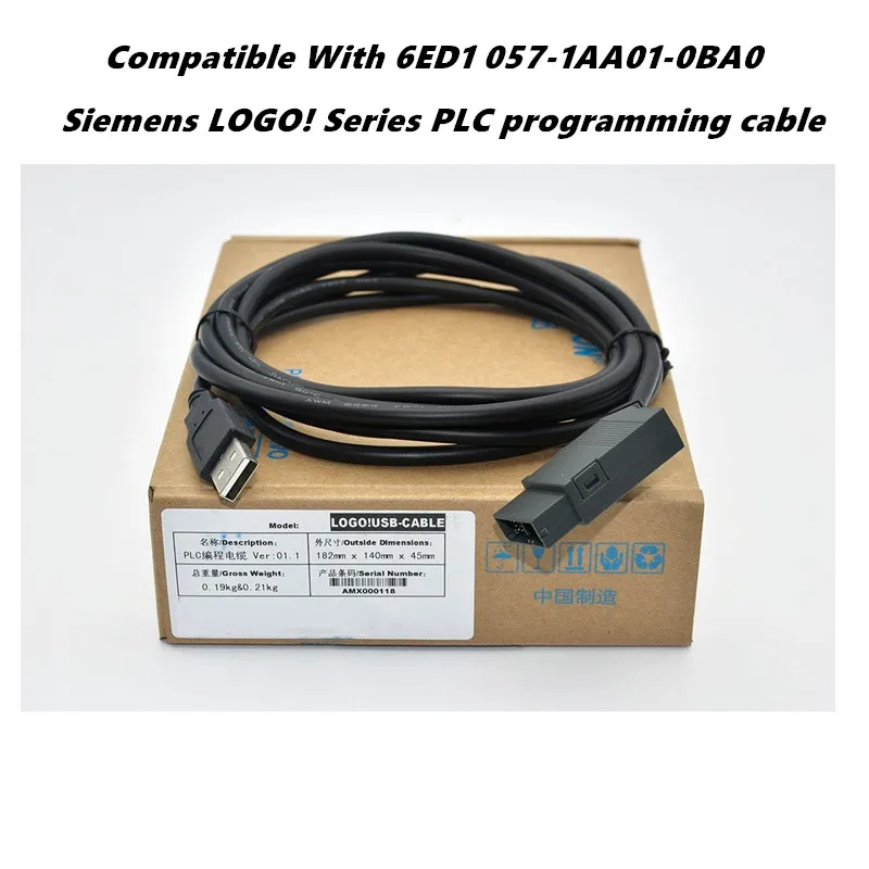 Compatible with Siemens LOGO!PLC programming cable 6ED1 057-1AA01-0BA0 USB New isolation | Обустройство дома