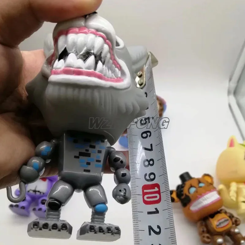 6 шт./компл. FNAF Five Nights At Freddy's Sister Location Circle Funtime Foxy Ballora Puppet Freddy Bonnie Action детская