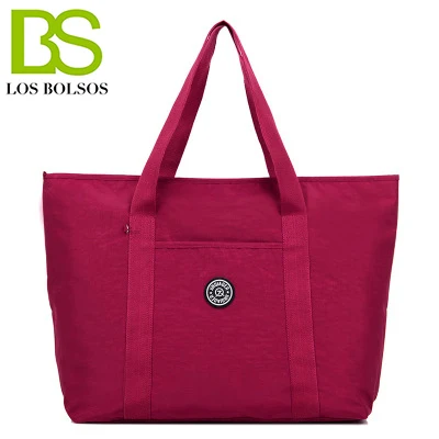 Travel Bag Women Tote Bags Waterproof Totebag Large Capacity Nylon Shopper Weekend Bolsos de Mujer | Багаж и сумки