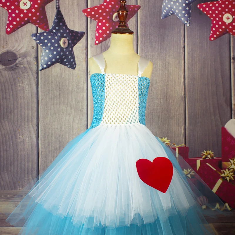 Платье пачка из органзы для девочек с рисунком Алиса в стране чудес|alice in|alice in