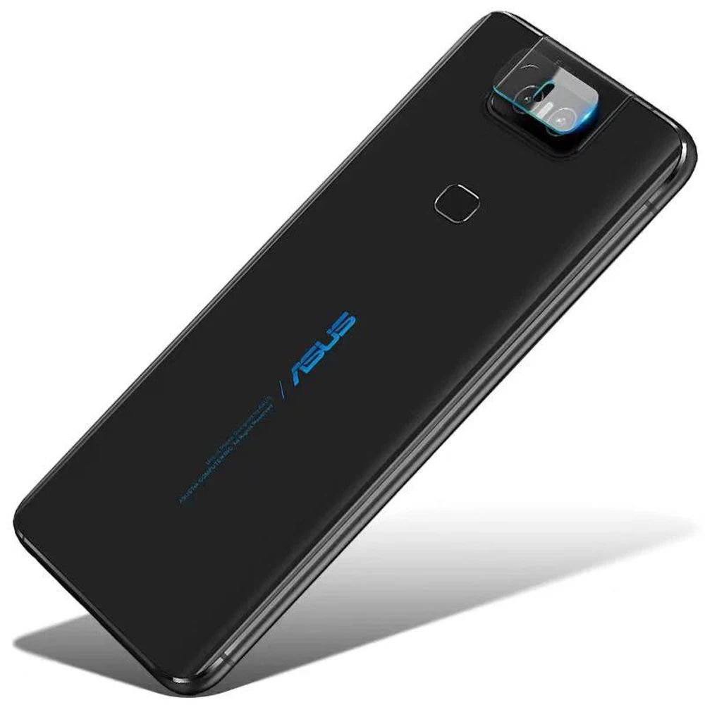 2 x Ультра тонкие прозрачные линзы для камеры из закаленного стекла Asus Zenfone 6 ZS630KL Rog