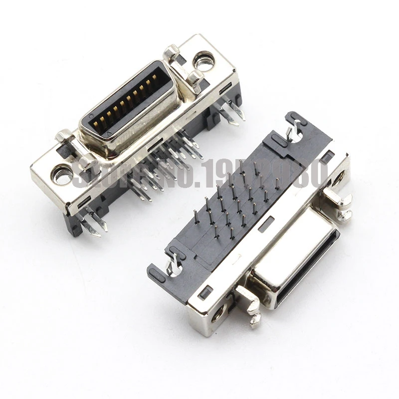 5 шт. гнездовой Micro Centronics разъем серия SCSI 20 Pin|Соединители| |