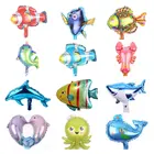 1 шт. мини 34*30 см маленькая рыбка воздушный шарик из алюминиевой фольги воздушные шарики в виде животных украшения на день рождения Детская игрушка globos