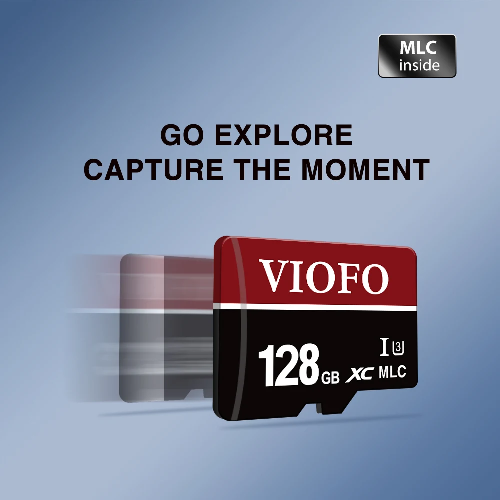 Automotive electronic accessories VIOFO 128GB/64GB/32GB Professional High Endurance MLC Memory Card UHS-3 With Adapter