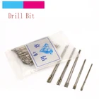 Сверла с алмазным покрытием горячая Распродажа, 20 шт., твердые сверла, игла для ювелирных изделий, керамика, нефрит, агат, стекло, янтарь, 20000 ОБмин, от 1 до 2,4 мм