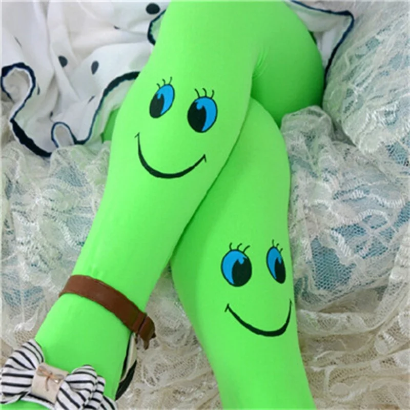 Новинка утепленные леггинсы для девочки штаны конфетного цвета летние милые со