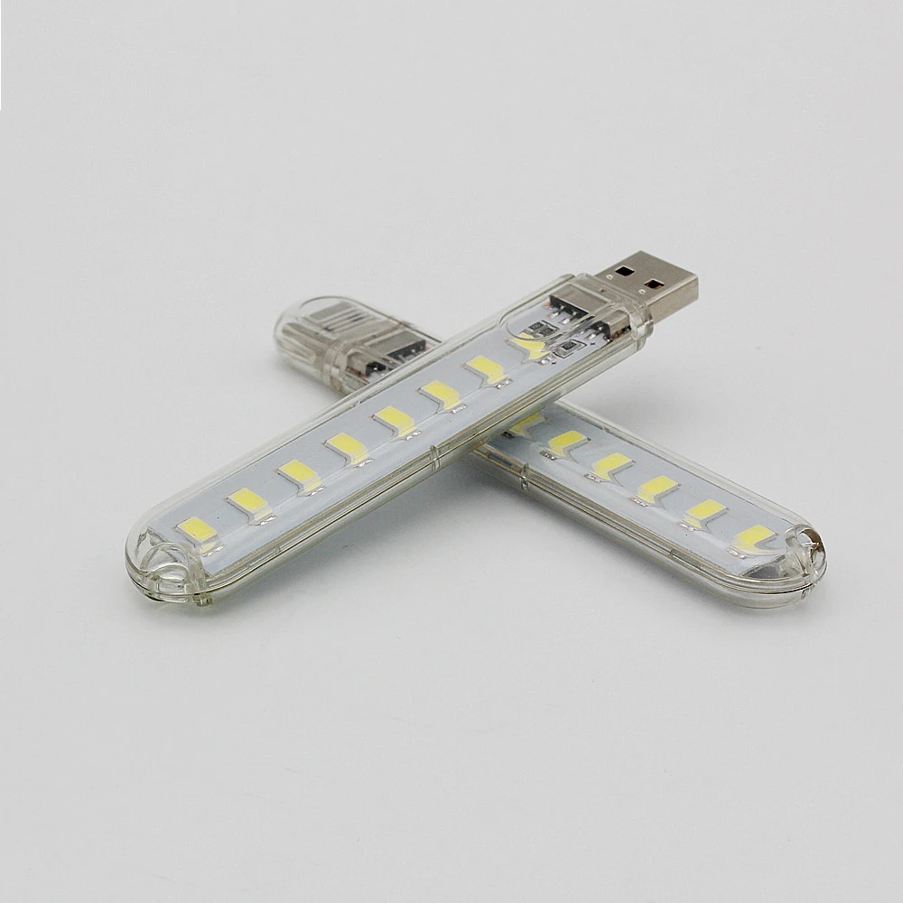 DeFong 5 В 3/8 светодио дный Бусы яркие мини USB Light Компьютер лампы Лампы для чтения