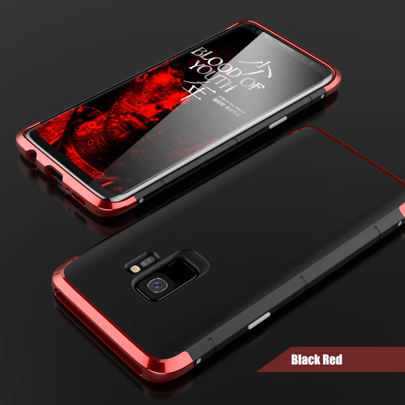 Роскошный брендовый BOBYT Note9, алюминиевая металлическая рамка+ PC жесткий защитный противоударный чехол для samsung S9 S8 Plus Note 9 8 чехол