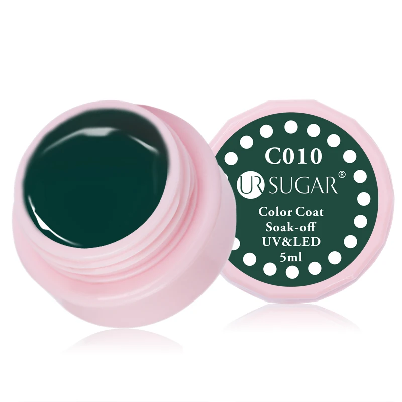 C010 Ur Sugar 5 мл УФ-Гель-лак для ногтей Набор серых и красных цветов УФ-светодиодный лак для украшения ногтей маникюрный лак - Цвет: C010