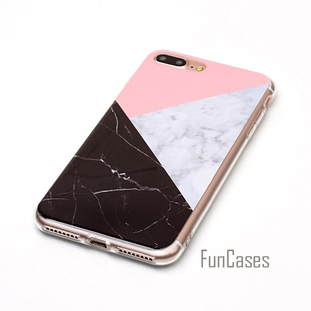 Мрамор с жилками чехол из термопластичного полиуретана для coque iPhone 6s/iPhone 6 Чехол 4 7