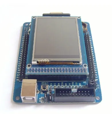Бесплатная доставка! ARM Cortex M3 STM32F103VET6 STM32 макетная плата с 2.4TFT сенсорным ЖК