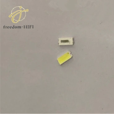 200pcs Samsung 7030 6V FOR repair tcl LCD TV LED backlight Article lamp SMD LEDs Cold white light emitting diode | Лампы и освещение