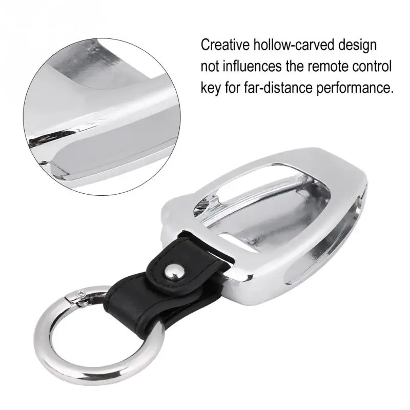 Чехол для автомобильного ключа Чехол-держатель черный/серебристый чехол Jeep Wrangler