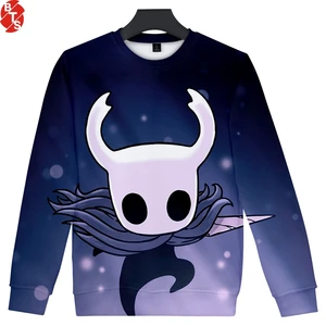 Свитшот женскиймужской, с длинным рукавом и круглым вырезом, с 3D принтом в виде рыцаря, 2019