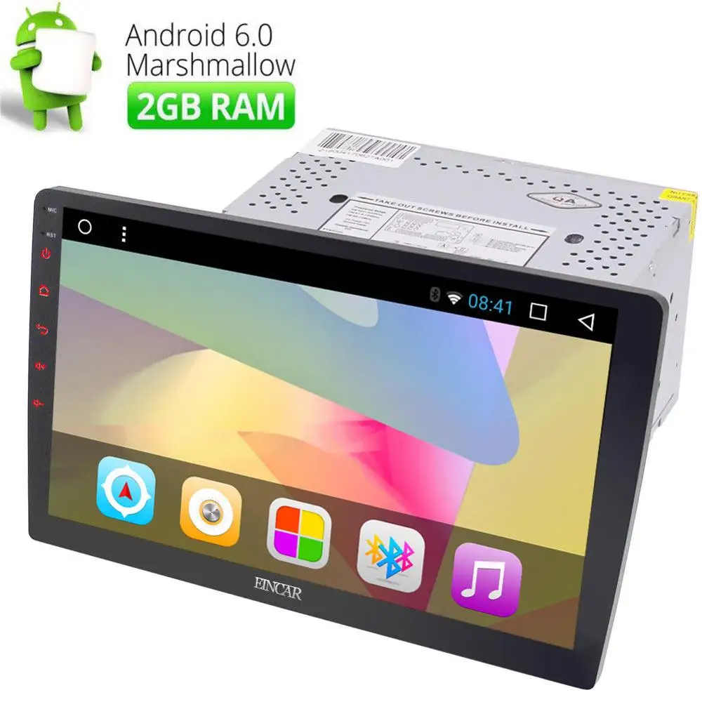 Двойной 2Din 10 1 &quotAndroid 6 0 стерео нет DVD gps Navi Радио Wi-Fi OBD2 4-Core видео плеер радио Bluetooth |