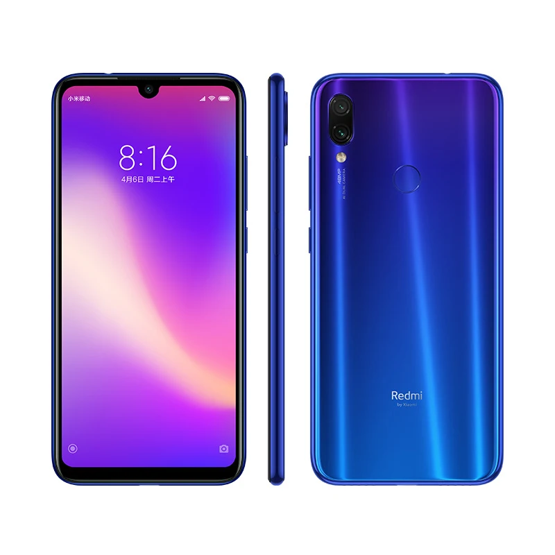 Xiaomi Redmi Note 7 Pro смартфон с восьмиядерным процессором Snapdragon 675 ОЗУ 6 ГБ ПЗУ 128 4000 мАч 3