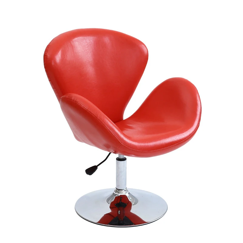 PU Leisure Chair Lifted Rotated Household Living Room Multi-function Office Staff Meeting Stable Bar Stool | Мебель