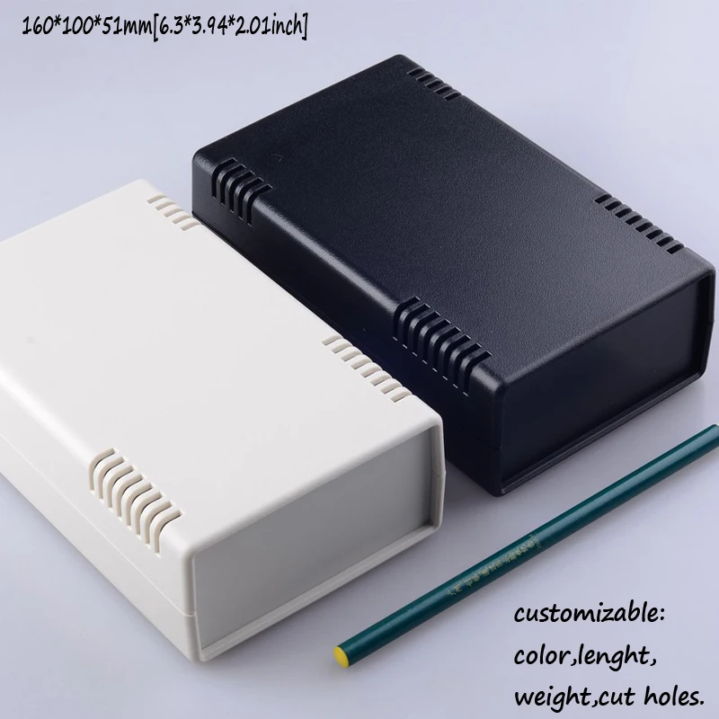 [2 цвета] пластиковый корпус для электронной распределительной коробки 160*100*51 мм