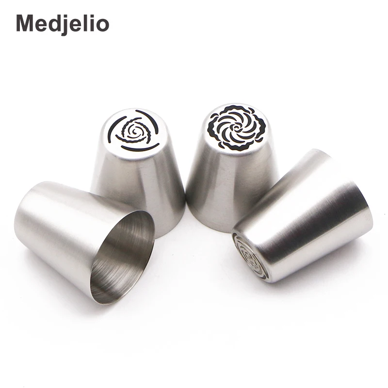 4 шт. розовые тюльпаны больше лепестков русские сопла из нержавеющей стали