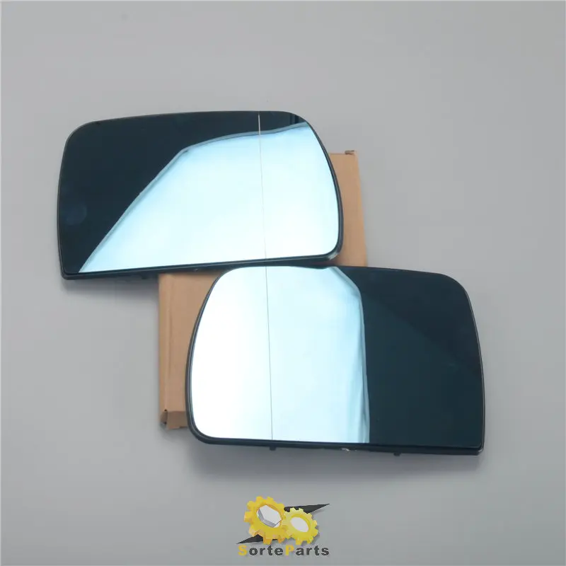 2 ШТ. FIT BMW X5 E53 2000-2006 Зеркальные Стекла W/Электрическое Отопление Синий Пара 51 16 7 039597