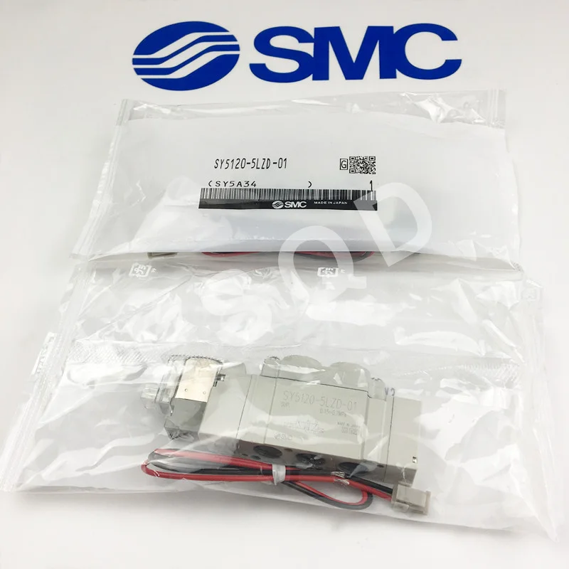 SY5120-3LZD-01 SY5120-4LZD-01 SY5120-5LZD-01 SY5120-6LZD-01 SY5120-5L-01 детали пневматики SMC электромагнитный клапан SY5120 серии