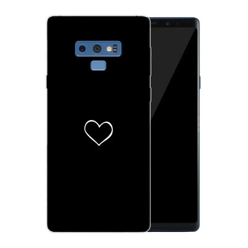 Мягкий прозрачный чехол с принтом для Samsung Galaxy Note 8 9 5 4 3 C5 C7 C8 C9 | Мобильные телефоны