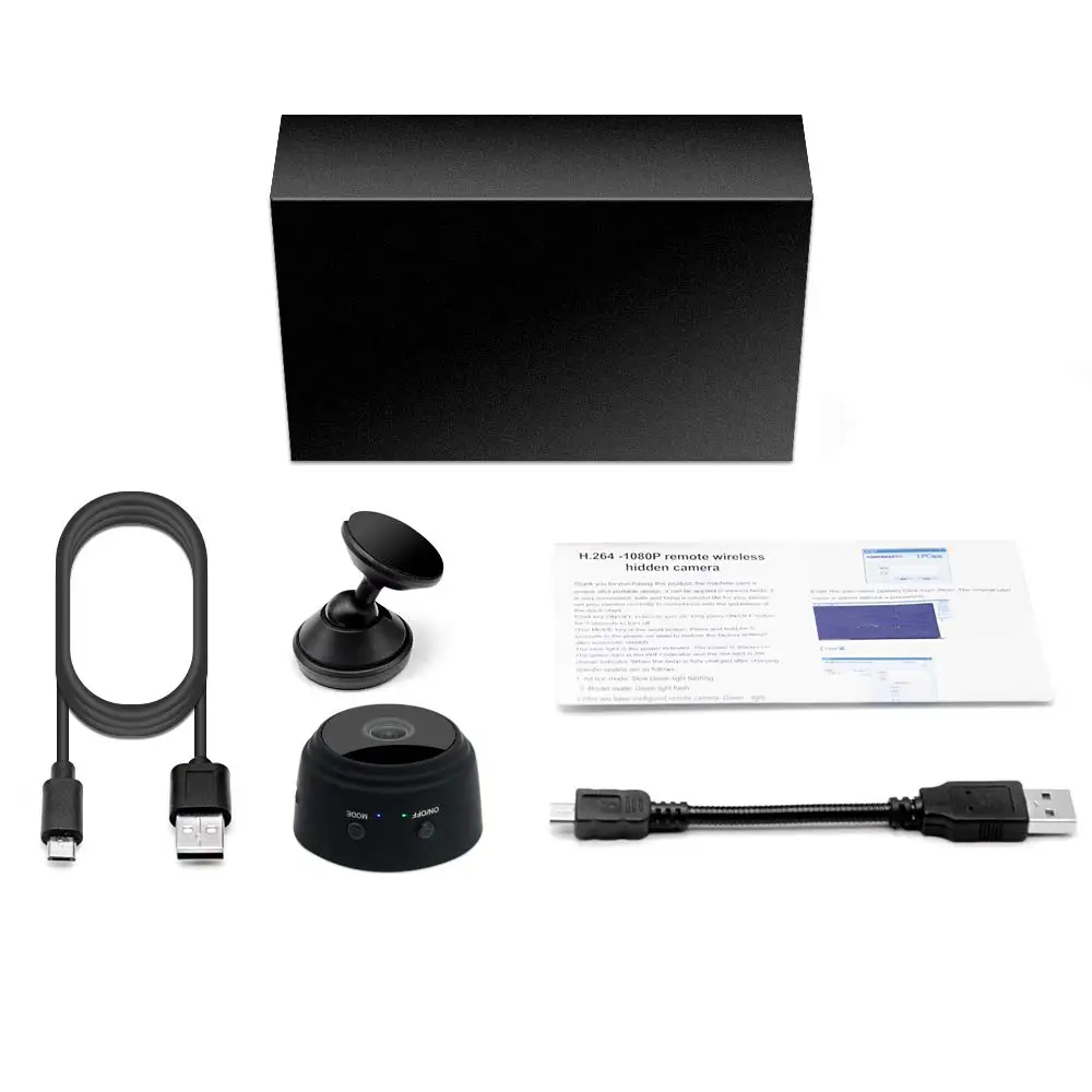 Микро WIFI мини камера HD 1080P со смартфоном и приложением ночного видения IP Домашняя