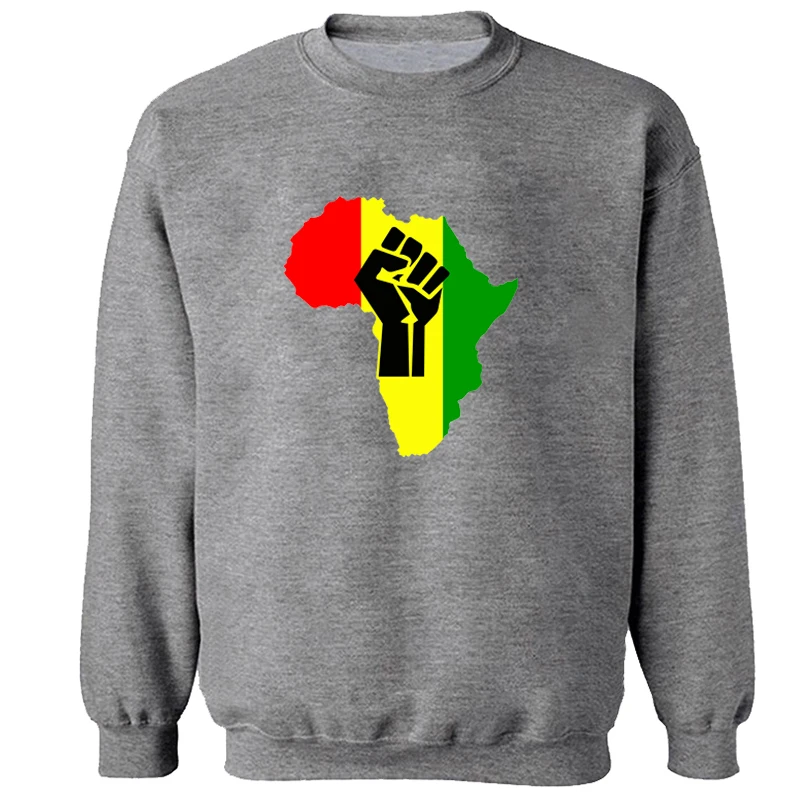2017 AFRICA Power Rasta Reggae Music moletom 4xl Толстовка Оверсайз для мужчин и женщин спортивный