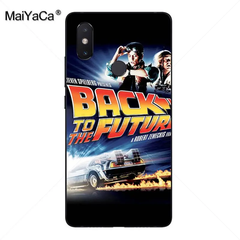 Мягкий чехол для телефона MaiYaCa Back To The Future boy с цветным рисунком xiaomi mi 8se 6 note2 note3 redmi 5
