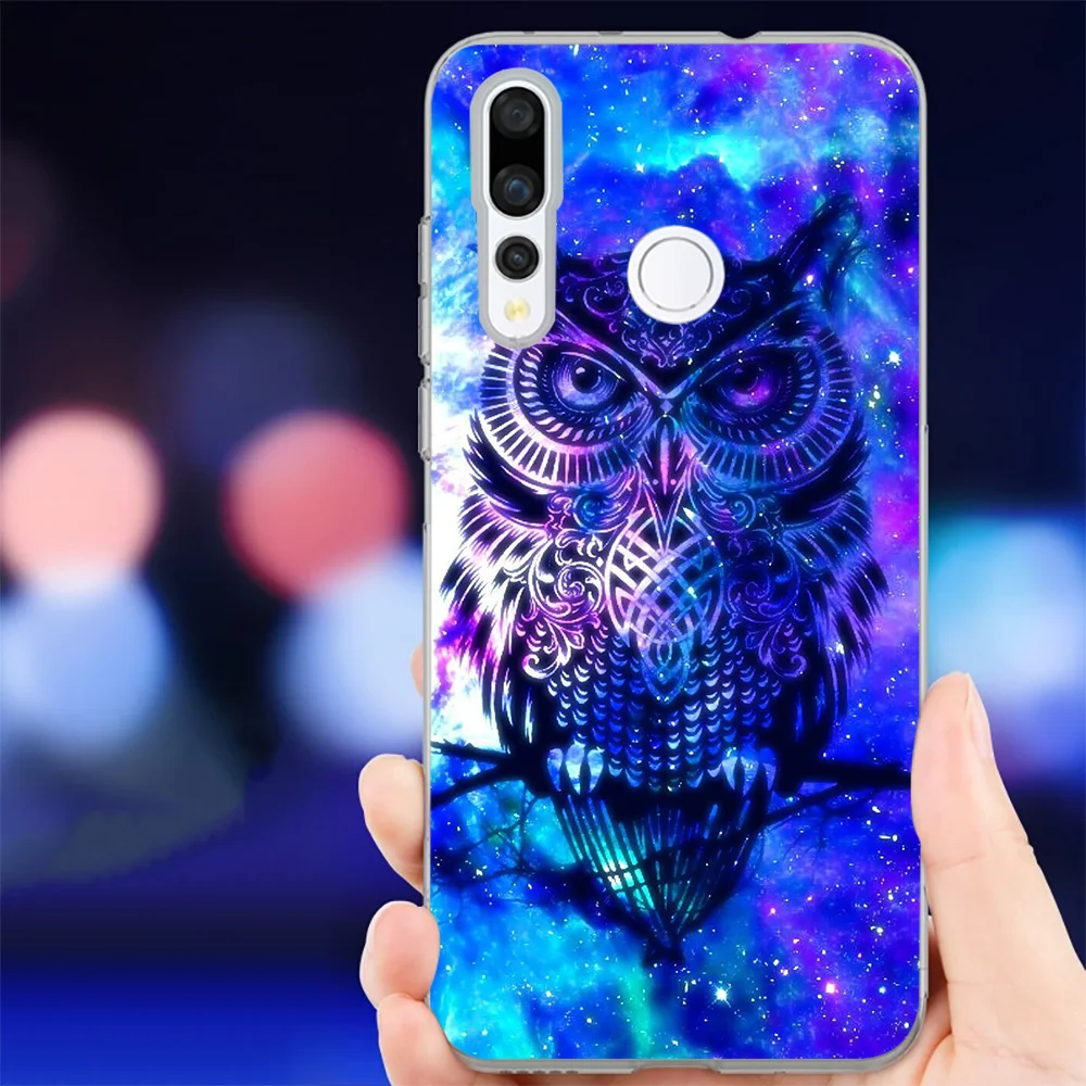 IYICAO мультяшная Сова мягкий силиконовый чехол для телефона Huawei Mate 10 20 Lite Pro Nova 2 2i 3 3i