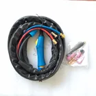 Сварофонарь с водяным охлаждением WP-18 WP18, гофонарь для дуговой сварки, голубая ручка, 4 м, для воды и электричества