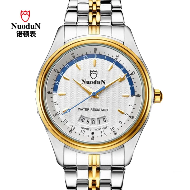 Часы наручные мужские Кварцевые водонепроницаемые брендовые Роскошные деловые