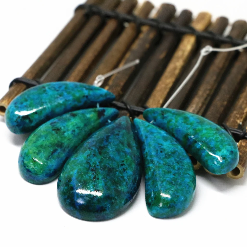 Бесплатная доставка зеленая хризоколла 5 шт. подвеска в виде ветки подходит для