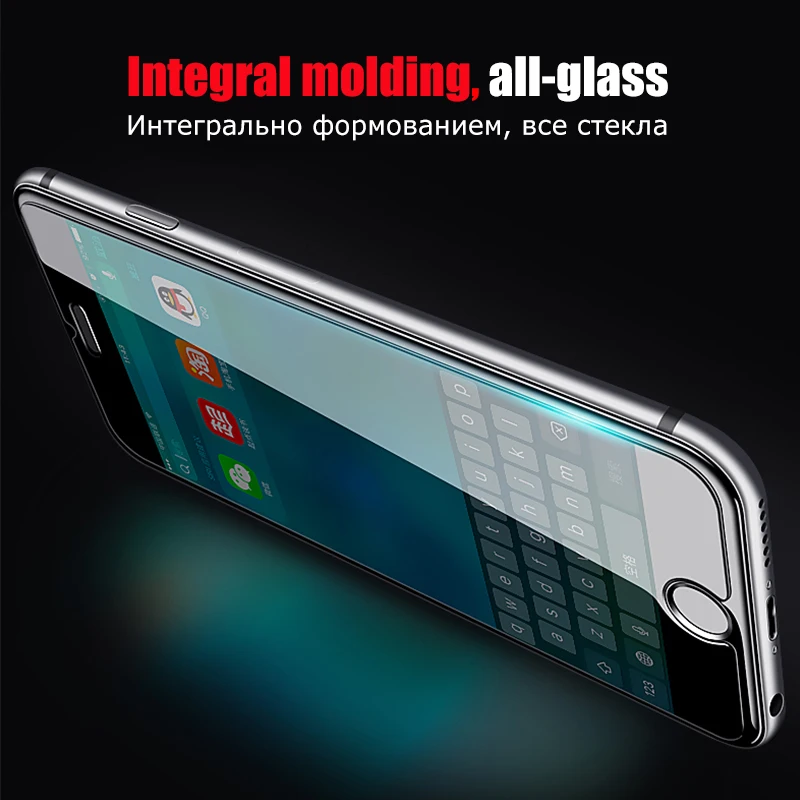 Защитная пленка для экрана телефона iPhone X Xr Xs Max 6 6S 7 8 Plus 5 5S ультратонкое