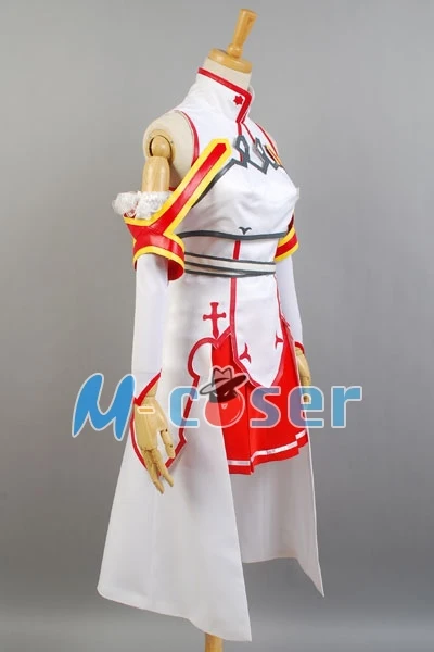 Женский костюм для косплея Asuna Yueki искусство меча из японского аниме|cosplay