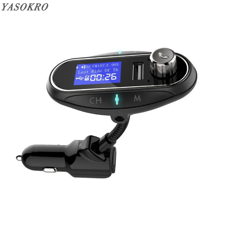 Bluetooth FM-трансмиттер беспроводной аудио модулятор автомобильный комплект громкой
