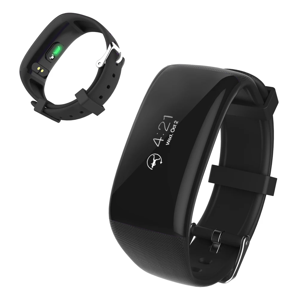 X16 Умный Браслет Heart Rate Monitor IP67 Водонепроницаемые Часы Шагомер Для iOS Android Мужчины